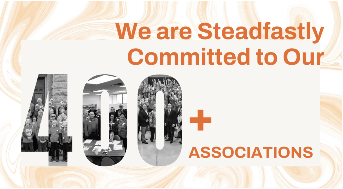 AMBA's Commitment to Our 400+ Associations is 100%